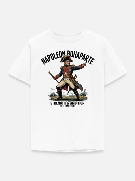 Napoleon Bonaparte - Kinder T-Shirt - Weiß