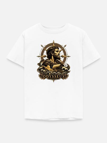 SZWENP – Odysseus Linie - Kinder T-Shirt - Weiß