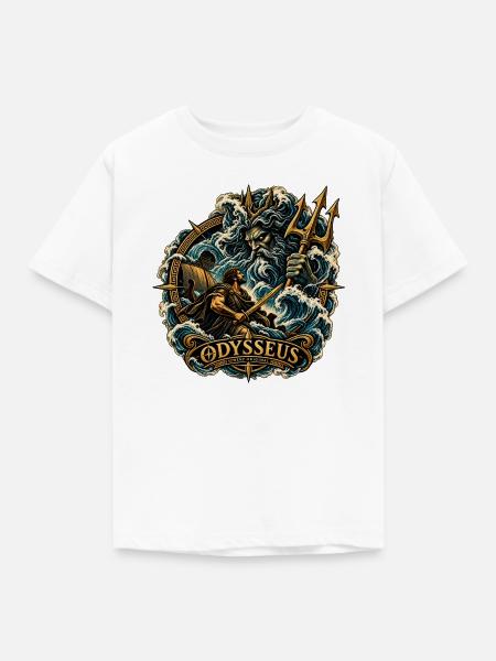 SZWENP – Odysseus Linie - Kinder T-Shirt - Weiß
