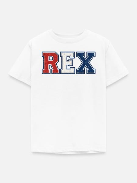 REX der König - Kinder T-Shirt - Weiß