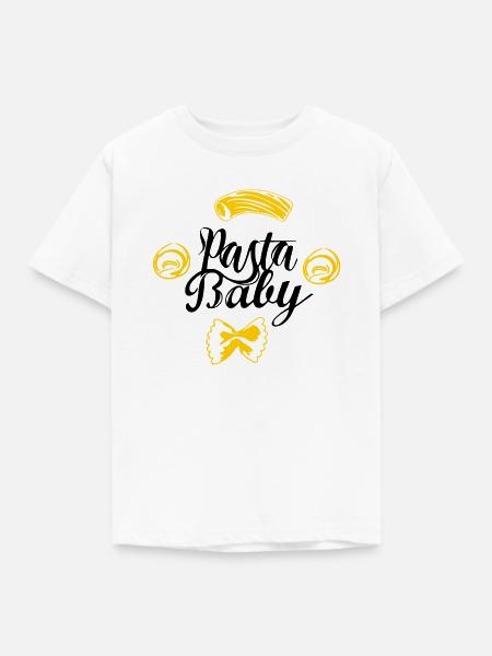 Pastababy - Kinder T-Shirt - Weiß