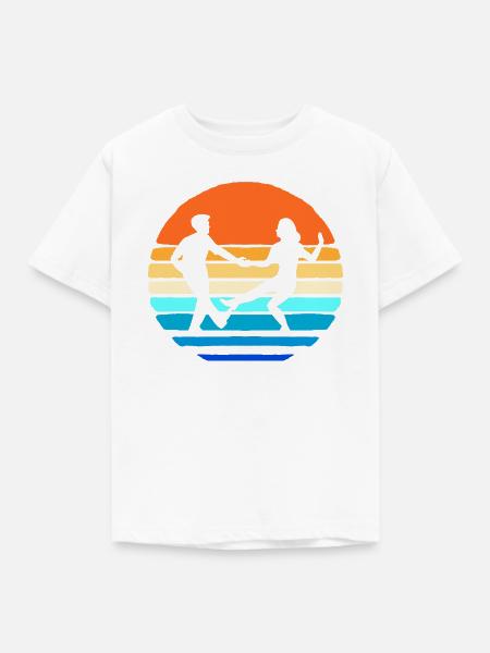 Swing Swing-Musik - Kinder T-Shirt - Weiß