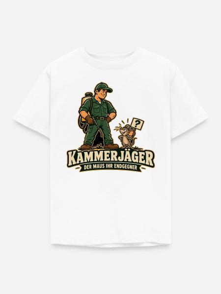 Kammerjäger Endgegner - Kinder T-Shirt - Weiß