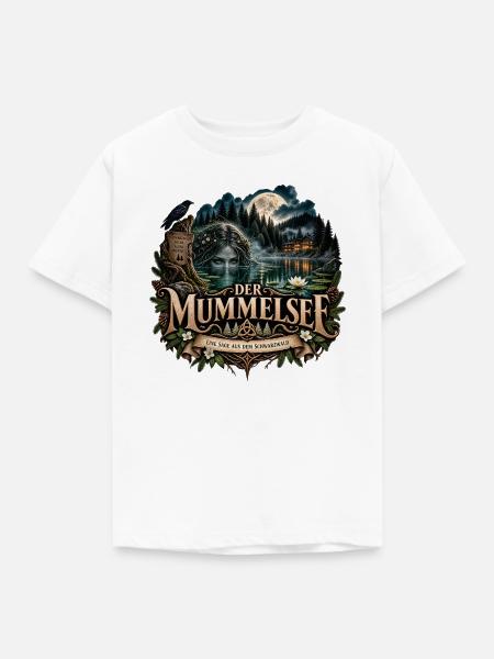 Der Mummelsee – Schwarzwälder Sage - Kinder T-Shirt - Weiß