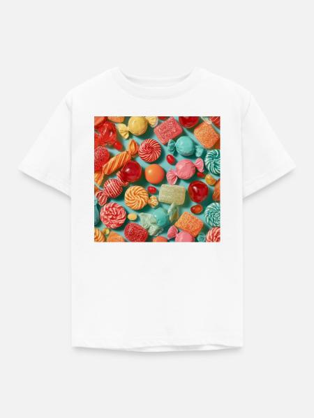 Retro-Pop-Süße Ausbrüche - Kinder T-Shirt - Weiß