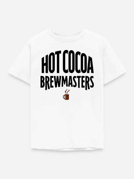 Heißer Kakao-Meisterschaft - Kinder T-Shirt - Weiß