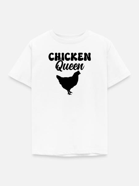 Huhn Humor - Kinder T-Shirt - Weiß