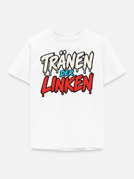 Tränen der Linken Linke Tränen - Kinder T-Shirt - Weiß