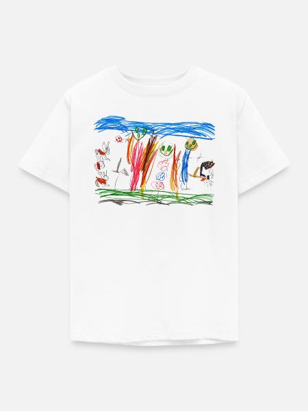 Kindertraum Gartenzauber - Kinder T-Shirt - Weiß