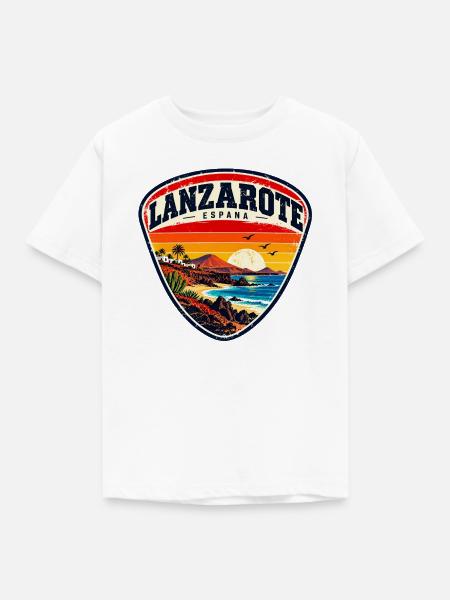 Lanzarote - Islas Canarias - Kanaren - Spanien - Kinder T-Shirt - Weiß