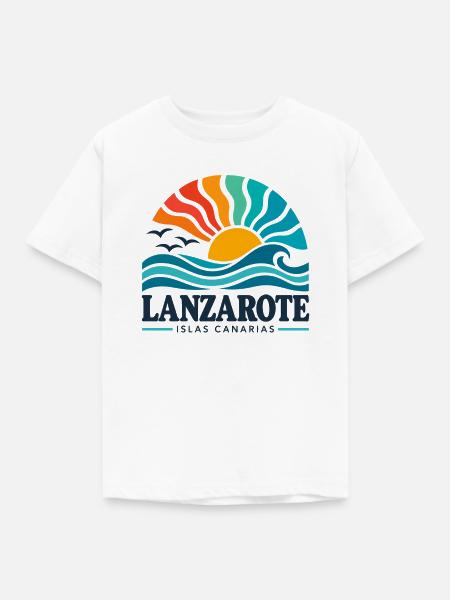 Lanzarote - Islas Canarias - Kanaren - Spanien - Kinder T-Shirt - Weiß