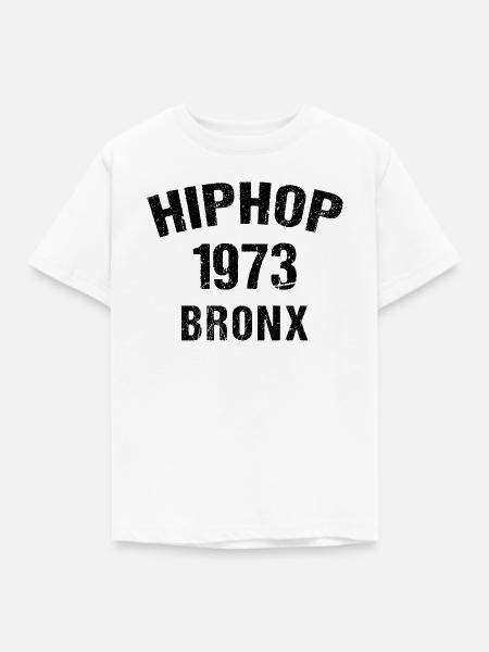 Hip Hop Bronx - Kinder T-Shirt - Weiß