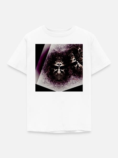 Creepy Guy - Kinder T-Shirt - Weiß