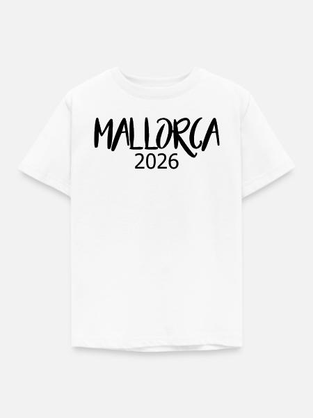Mallorca_2026 - Kinder T-Shirt - Weiß