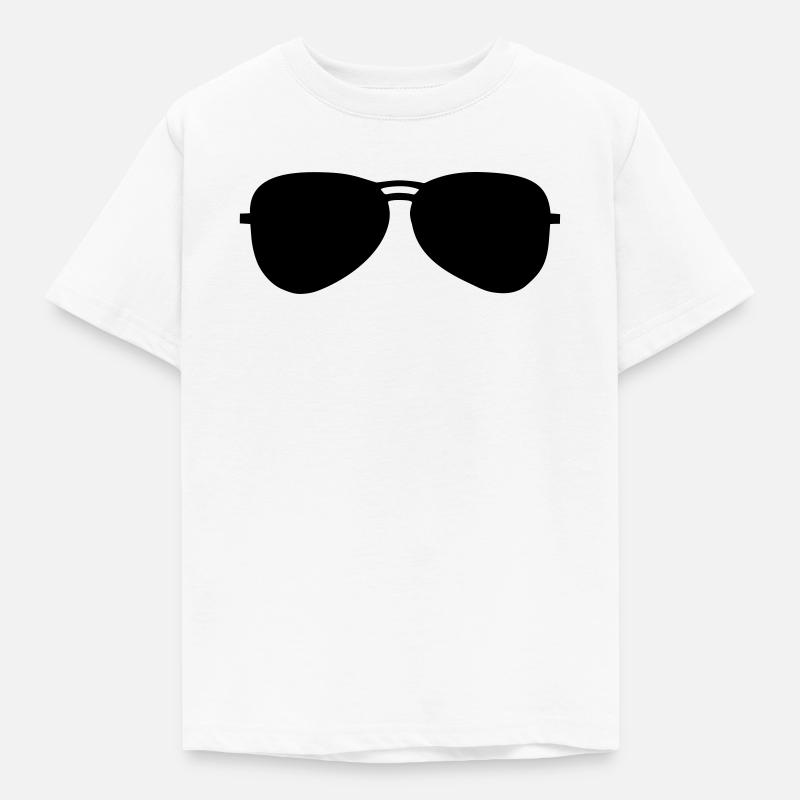 Sunglasses - Kinder T-Shirt - Weiß