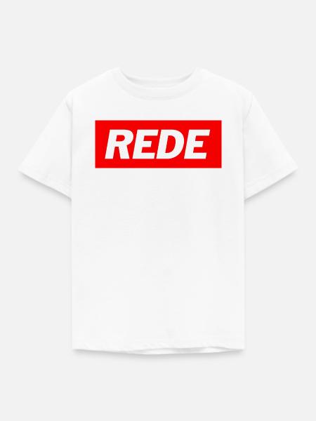 Rede - Funny Deutsche Memes - Kinder T-Shirt - Weiß