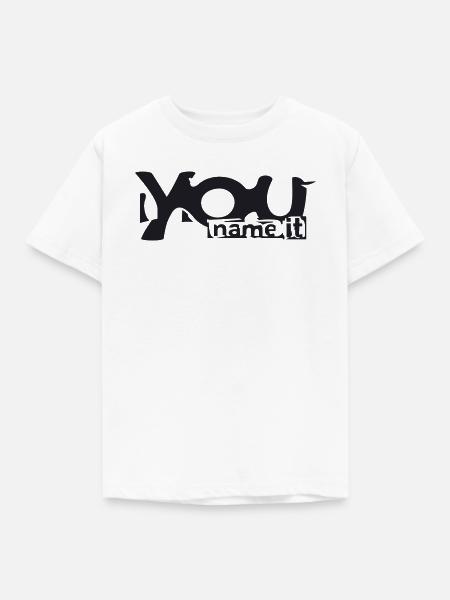 You name it - Kinder T-Shirt - Weiß