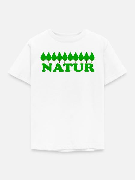 NATUR - Kinder T-Shirt - Weiß