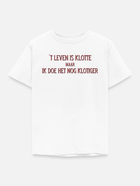 Antwerpse_Dialect_t-Hemd - Kinder T-Shirt - Weiß