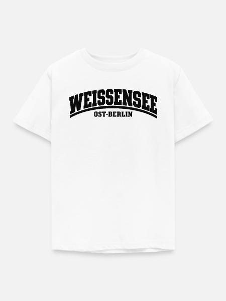 Weißensee - Ost-Berlin - Bezirk - Deutschland - Kinder T-Shirt - Weiß