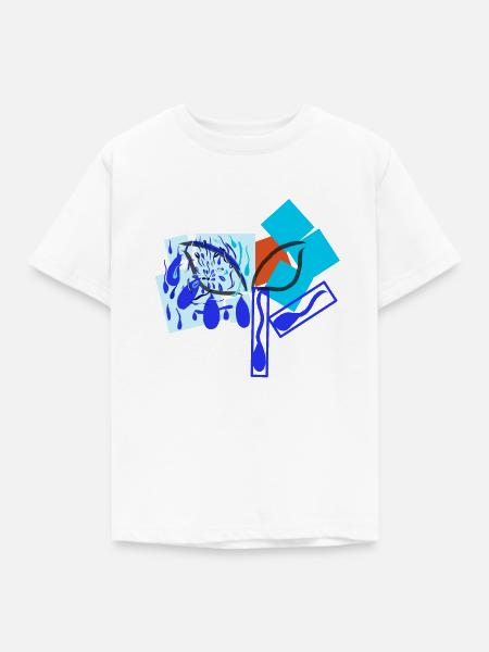 T-Shirt Revenge v2 00 - Kinder T-Shirt - Weiß