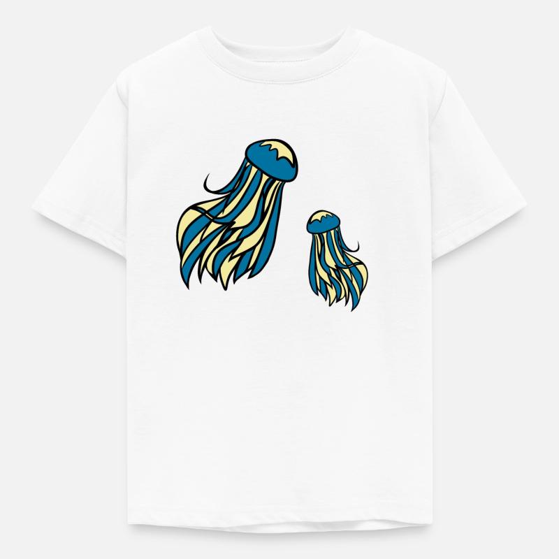 Méduse - T-shirt Enfant - blanc