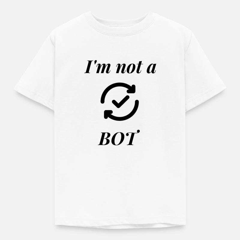 Bot de internet - T-shirt Enfant - blanc