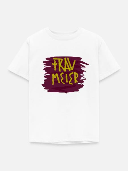 Abschiedsgeschenk für Frau Meier - Kinder T-Shirt - Weiß