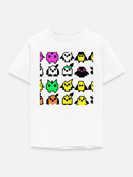 Angry Invaders - Kinder T-Shirt - Weiß