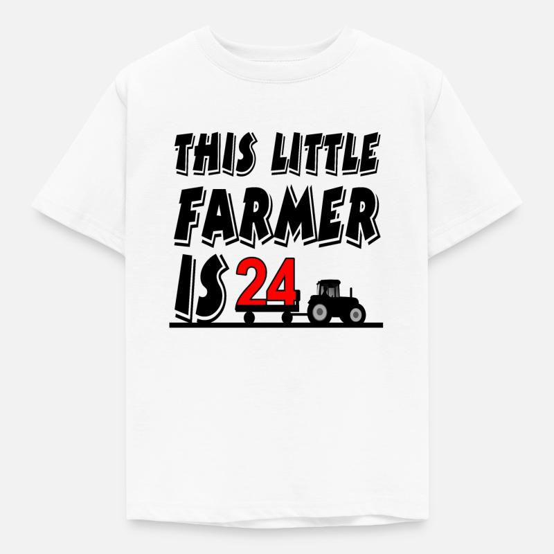 Bauer - Kinder T-Shirt - Weiß