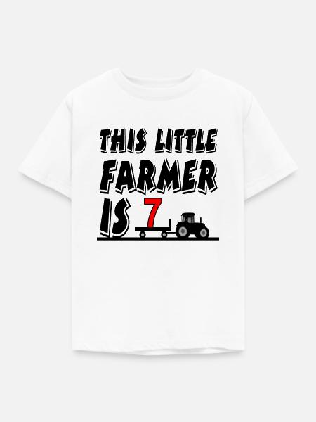 Bauer - Kinder T-Shirt - Weiß