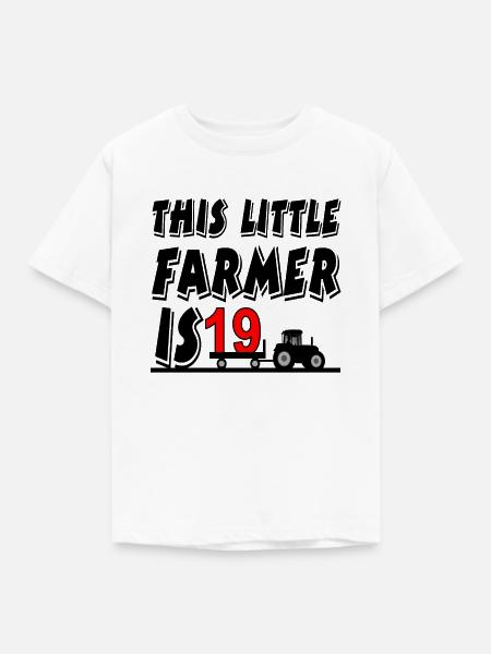Bauer - Kinder T-Shirt - Weiß