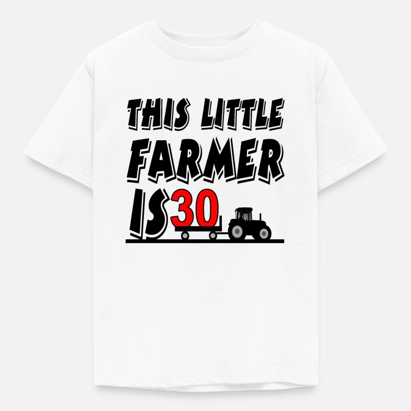 Bauer - Kinder T-Shirt - Weiß