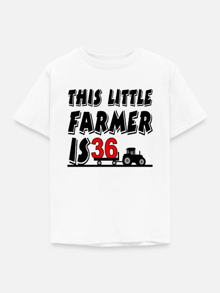 Bauer - Kinder T-Shirt - Weiß