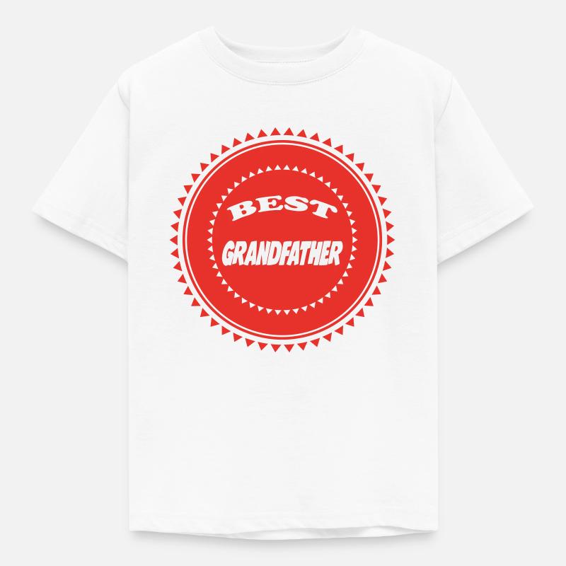BESTER PAPY OPA OMA - Kinder T-Shirt - Weiß