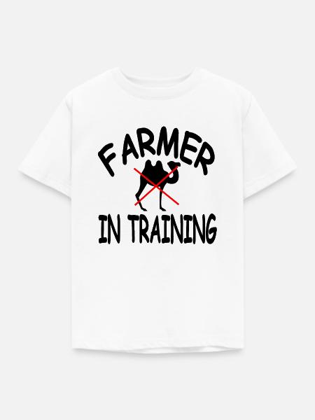 Bauer - Kinder T-Shirt - Weiß