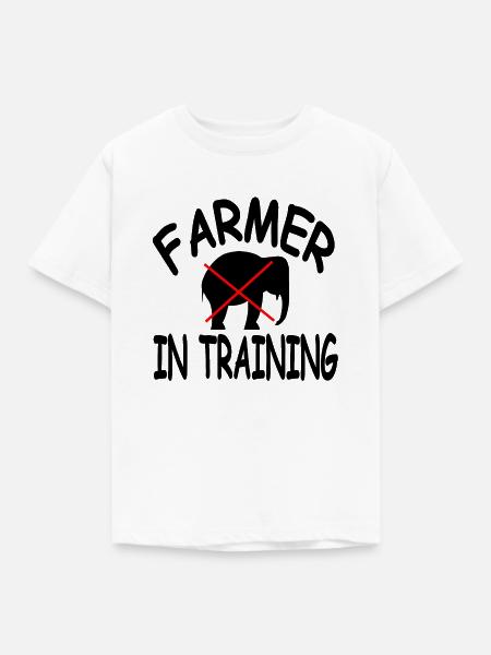 Bauer - Kinder T-Shirt - Weiß