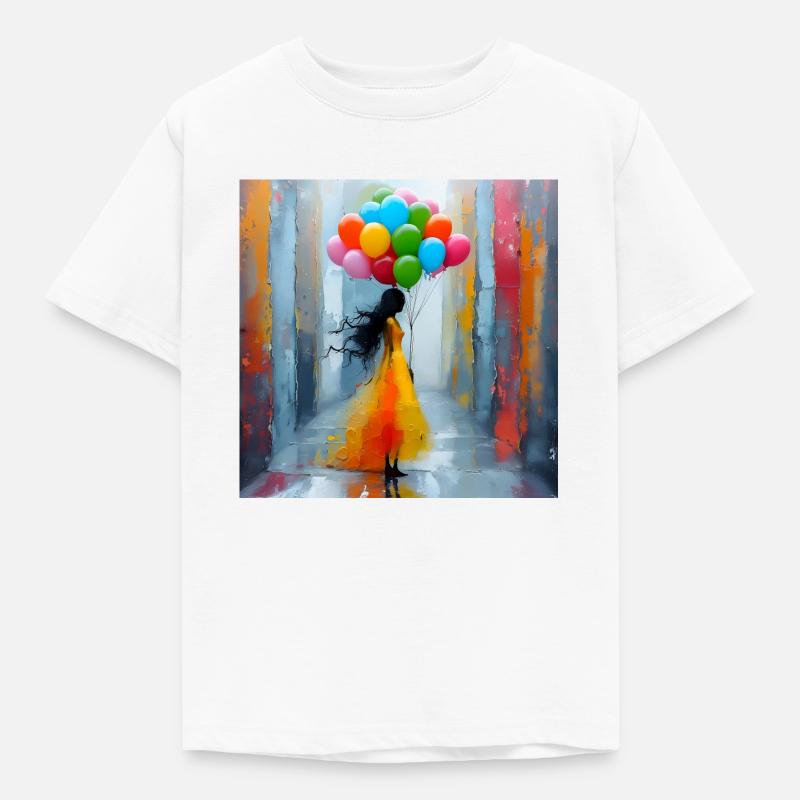 Ballone - Kinder T-Shirt - Weiß
