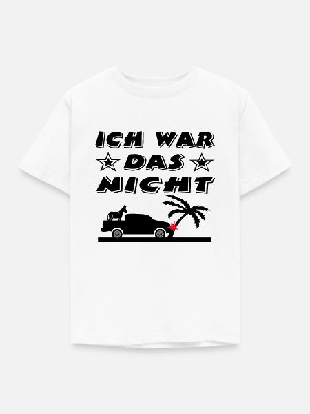 Auto - Kinder T-Shirt - Weiß