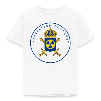 Le programme suédois d’armement nucléaire - T-shirt Enfant - blanc - Devant - AI Model Kid Male (0cm)