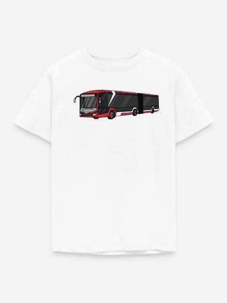 Bus - Kinder T-Shirt - Weiß