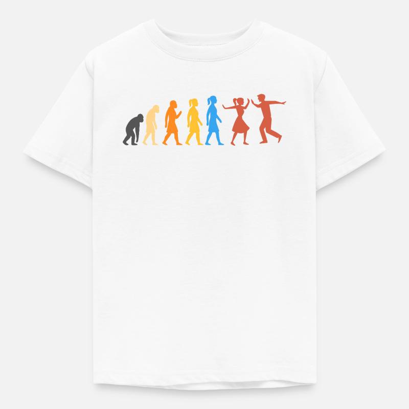 Swing Dance - The Highest Level of Evolution (2) - Kids' T-Shirt - white