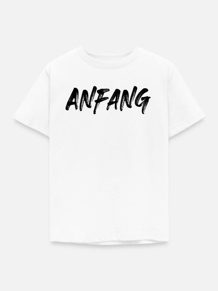 Anfang - Kinder T-Shirt - Weiß