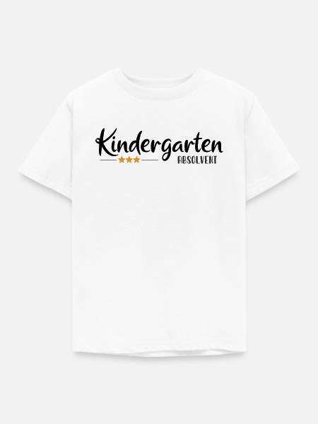 Kindergarten Absolvent - Einschulung - Kita - Kinder T-Shirt - Weiß