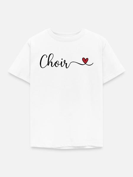 Chor - Kinder T-Shirt - Weiß