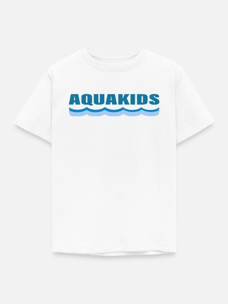 AQUAKIDS - Kinder T-Shirt - Weiß