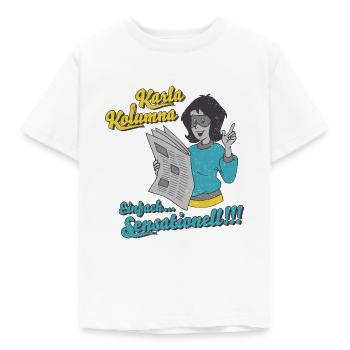 Benjamin Blümchen Karla Kolumna Sensationell - Kinder T-Shirt - Weiß - Vorne - AI Model Kid Male (0cm)