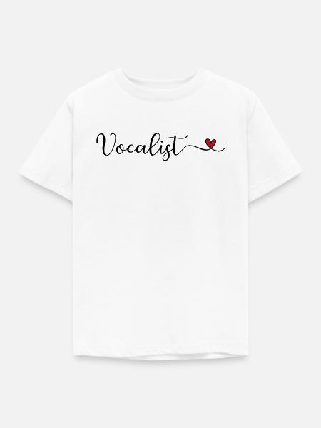 Sänger - Kinder T-Shirt - Weiß
