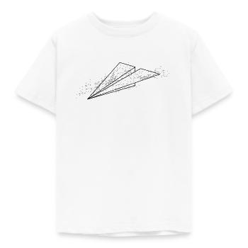 Nuée d'avion - T-shirt Enfant - blanc - Devant - AI Model Kid Male (0cm)