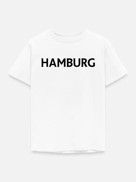 Hamburg - Kinder T-Shirt - Weiß